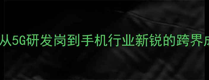 图片 华为离职工程师转型记：从5G研发岗到手机行业新锐的跨界成长之路（附薪酬数据）2